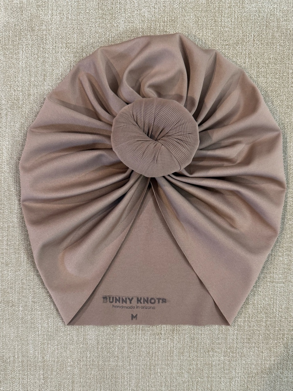 (NWOT) Bunny Knots Ellowynne Tawny Desert Knotted Swim Headwrap - M (1-4Y)